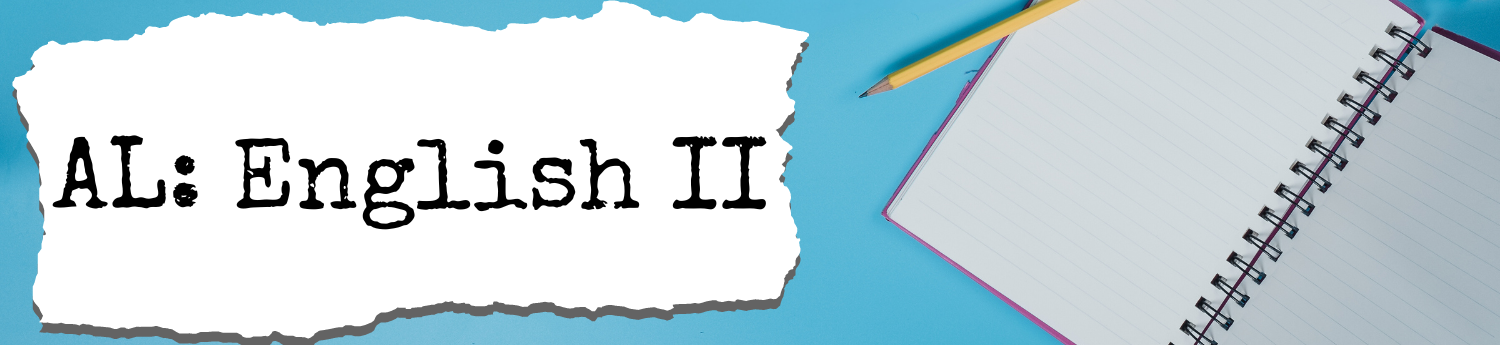 Welcome to AL: English II Banner